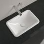 Umywalka 51x34.5 cm prostokątna wpuszczana biała 4A640001 Villeroy & Boch Loop & Friends zdj.5