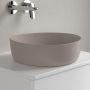 Umywalka 40x39.5 cm nablatowa brąz/beż 4A7240AM Villeroy & Boch Antao zdj.10