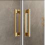 Kabina prysznicowa część lewa 90x90 cm kwadratowa złoty połysk/szkło przezroczyste 3870600901L Radaway Idea Gold KDD zdj.6