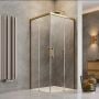 Kabina prysznicowa część prawa 110x110 cm kwadratowa 3870630901R Radaway Idea Gold KDD zdj.9