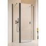 Drzwi prysznicowe 59.6 cm uchylne inne 100520005401L Radaway Nes Black PTJ zdj.1