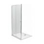 Drzwi prysznicowe 100 cm rozsuwane ZDDS10222003 Koło First zdj.1