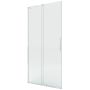Ścianka prysznicowa walk-in 100 cm chrom połysk/szkło przezroczyste EXK4087WL New Trendy Smart zdj.1