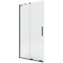 Ścianka prysznicowa walk-in 120 cm czarny mat/szkło przezroczyste EXK4193WL New Trendy Smart Black zdj.1