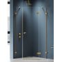Kabina prysznicowa 90x90 cm złoty szczotkowany/szkło przezroczyste EXK8387 New Trendy Eventa Gold Brushed zdj.3
