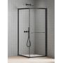 Kabina prysznicowa 90x90 cm kwadratowa czarny mat/szkło przezroczyste K5184 New Trendy New Varia Black zdj.1