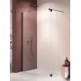 Kabina prysznicowa walk-in 100x30 cm czarny mat/szkło przezroczyste K5822 New Trendy Nesta Black zdj.3