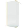 Kabina prysznicowa walk-in 100x30 cm złoty szczotkowany/szkło przezroczyste K5854 New Trendy Nesta Gold Brushed zdj.1