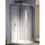 Kabina prysznicowa półokrągła 90x90 cm PLSR550900407 SanSwiss Pur Light S zdj.1