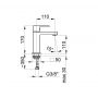 Bateria umywalkowa 412281100 KFA Armatura Cassini zdj.2