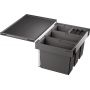 Sortownik na odpady 42 l czarny-szary 521474 Blanco Flexon II zdj.1