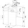 Okap kuchenny 37 cm stal 3350590493 Franke Ftu Plus zdj.2