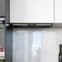 Okap podszafkowy 59.6 cm czarny HADARIO602BLACK Globalo Design Hadario zdj.6
