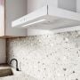 Okap kuchenny 60 cm kominowy biały LONATIO602WHITE Globalo Design Lonatio zdj.3
