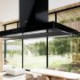 Okap kuchenny 90 cm wyspowy czarny LONATIOISOLA903BLACK Globalo Design Lonatio zdj.3