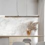 Lampa wisząca 1x30 W czarna-brązowa MPLS6602606R Abigali Marble Stone zdj.6