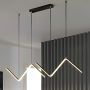 Lampa wisząca 2x26 W czarna LWMB90CM Abigali MontBlanc zdj.6