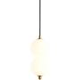 Lampa wisząca 2x6 W złota-mleczna LWKM2 Abigali Pontti2 zdj.1