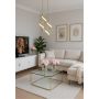 Lampa wisząca 2x20 W złota LWSK Abigali Spirali zdj.2