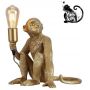 Lampa stołowa 1x40 W złota ABRKARD4G Abruzzo Monkey zdj.1