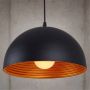 Lampa wisząca 1x20 W czarna-złota ABRLGEO Abruzzo Retro zdj.2
