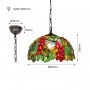 Lampa wisząca 1x40 W multikolor ABRLWCAPO2 Abruzzo Capolavoro zdj.2