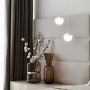 Lampa wisząca 1x9 W biała ABRLWMICB Abruzzo Mica zdj.4
