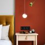 Lampa wisząca 1x9 W biała ABRLWMICB Abruzzo Mica zdj.3