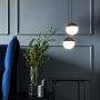 Lampa wisząca 1x9 W czarna ABRLWMICC Abruzzo Mica zdj.3