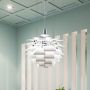 Lampa wisząca 1x40 W biała ABRLWPRO70B Abruzzo Prospettiva zdj.5