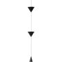 Lampa wisząca 1x13 W czarna ABRLWQST13W Abruzzo Questura zdj.1