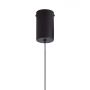 Lampa wisząca 1x13 W czarna ABRLWQST13W Abruzzo Questura zdj.5