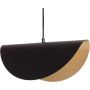 Lampa wisząca 1x40 W czarna ABRLWSES Abruzzo Sessanta zdj.1