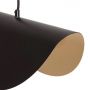 Lampa wisząca 1x40 W czarna ABRLWSES Abruzzo Sessanta zdj.3
