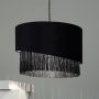 Lampa wisząca 1x40 W czarna ABRLWAFE27 Abruzzo Fonte zdj.6