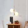 Lampa wisząca 2x40 W złota ABRLWBE27 Abruzzo Milano zdj.9