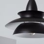 Lampa wisząca 1x20 W czarna ABRLWBLE27 Abruzzo luppo zdj.3