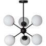 Lampa podsufitowa 6x20 W czarna ABRLWGG6XE27 Abruzzo Grappa zdj.1