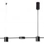 Lampa wisząca 3x18 W czarna ABRLWLGAM18WC Abruzzo Gamorra zdj.1