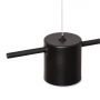 Lampa wisząca 3x18 W czarna ABRLWLGAM18WC Abruzzo Gamorra zdj.6