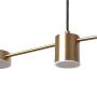 Lampa wisząca 1x54 W złota ABRLWLGAM18WZ Abruzzo Gamorra zdj.3