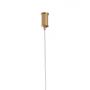 Lampa wisząca 1x14 W złota ABRLWLMACH14W Abruzzo Macchinetta zdj.6