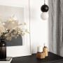 Lampa wisząca 1x12 W czarna ABRLWMCDIZZ4 Abruzzo Duo zdj.4