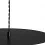 Lampa wisząca 1x40 W czarna ABRLWORTOE14 Abruzzo Rotonde zdj.5