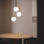 Lampa wisząca 3x20 W złota ABRLWPAL3XE27 Abruzzo Palazzo zdj.5