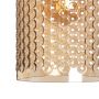 Lampa wisząca 1x40 W bursztynowa ABRLWSASLN Abruzzo Slendore zdj.3