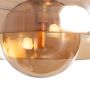 Lampa wisząca 1x10 W bursztynowa ABRLWSBUCAR Abruzzo Cartier zdj.2