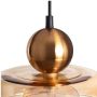Lampa wisząca 1x10 W bursztynowa ABRLWSBUCAR Abruzzo Cartier zdj.3