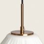 Lampa wisząca 1x40 W biała ABRLWSMDIZZ Abruzzo Dizzaro zdj.2