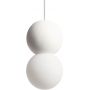 Lampa wisząca 1x15 W biała ABRLWSMDIZZ3 Abruzzo Duo zdj.1